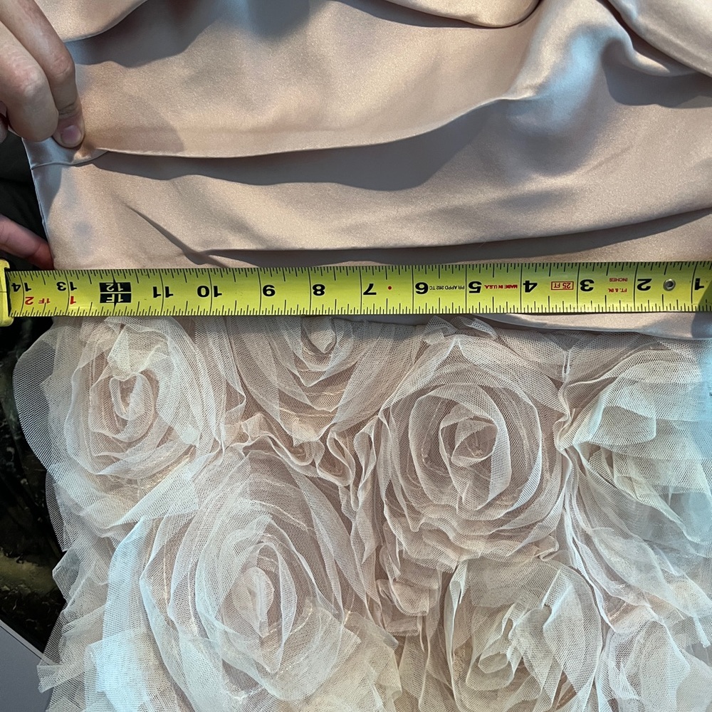 Marchesa Ombré Textured Tea Dress - Picture 5 of 6